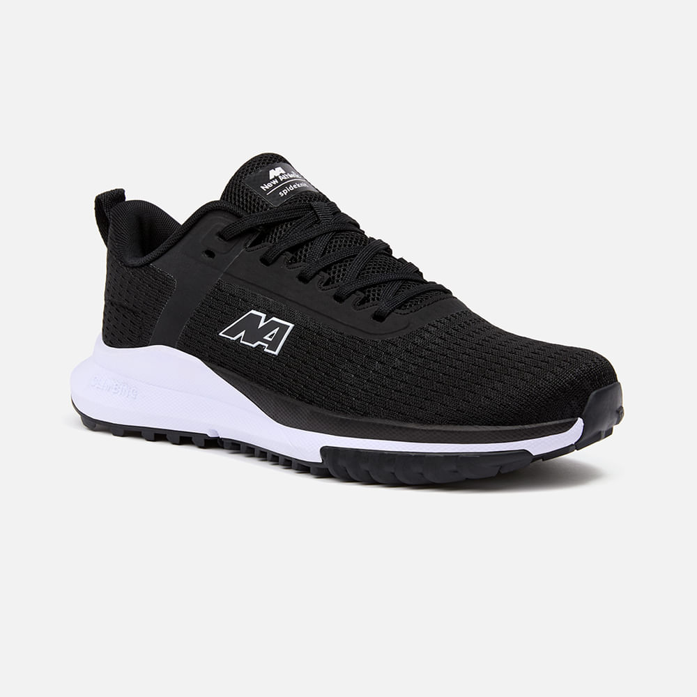 Zapatillas New Athletic Outdoor Climb18 Negro Con Blanco Hombre