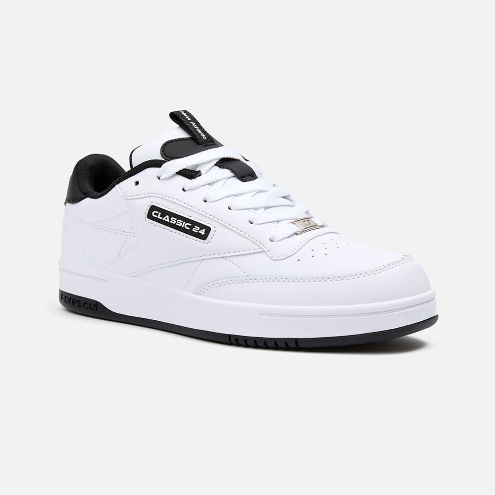 Zapatillas New Athletic Skateboarding Flip60 Blanco Con Negro Hombre