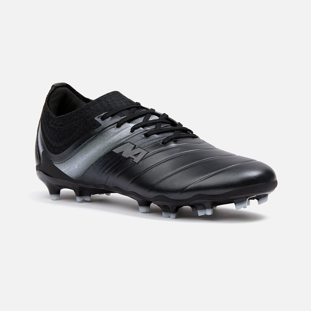 Zapatillas New Athletic Football Slabs63 Negro Con Blanco Hombre